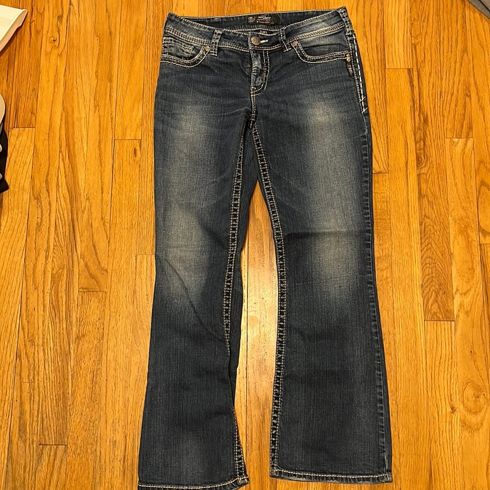 Silver Bootcut Jean Size 31